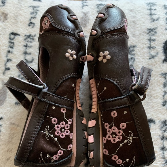 Skechers toddlers brown abs pink shoes size 8 - Picture 4 of 12